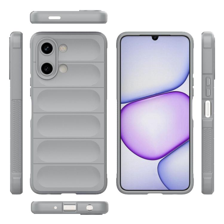 For vivo Y05 4G Global/Y11d 4G Magic Shield TPU + Flannel Phone Case