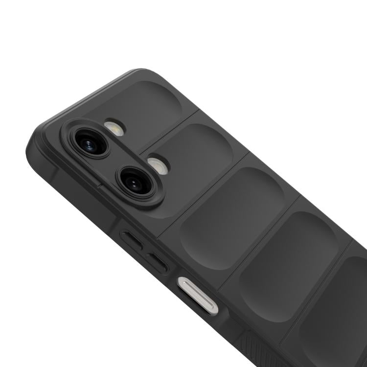 For vivo Y05 4G Global/Y11d 4G Magic Shield TPU + Flannel Phone Case