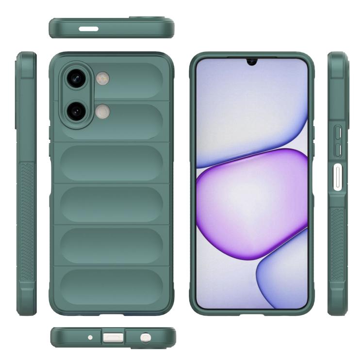 For vivo Y05 4G Global/Y11d 4G Magic Shield TPU + Flannel Phone Case