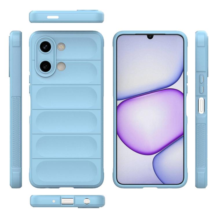 For vivo Y05 4G Global/Y11d 4G Magic Shield TPU + Flannel Phone Case