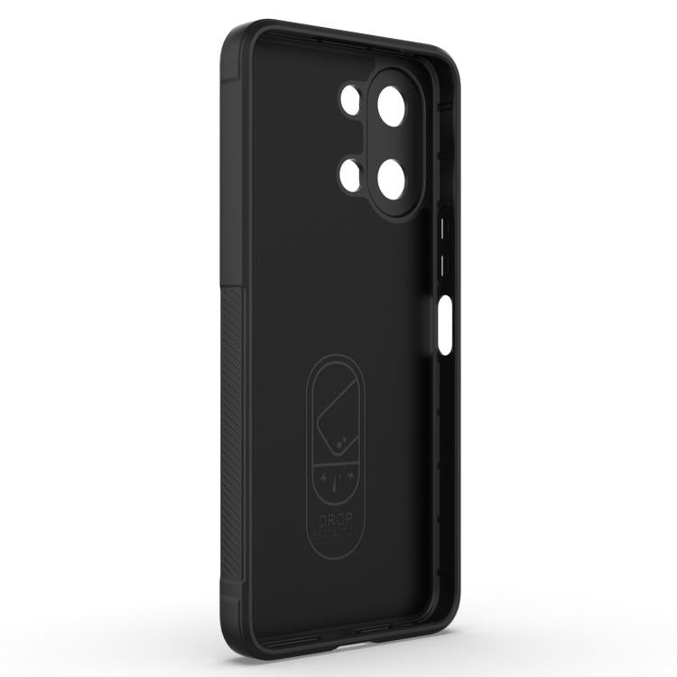 For vivo Y05 4G Global/Y11d 4G Magic Shield TPU + Flannel Phone Case