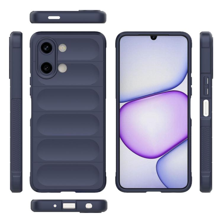 For vivo Y05 4G Global/Y11d 4G Magic Shield TPU + Flannel Phone Case