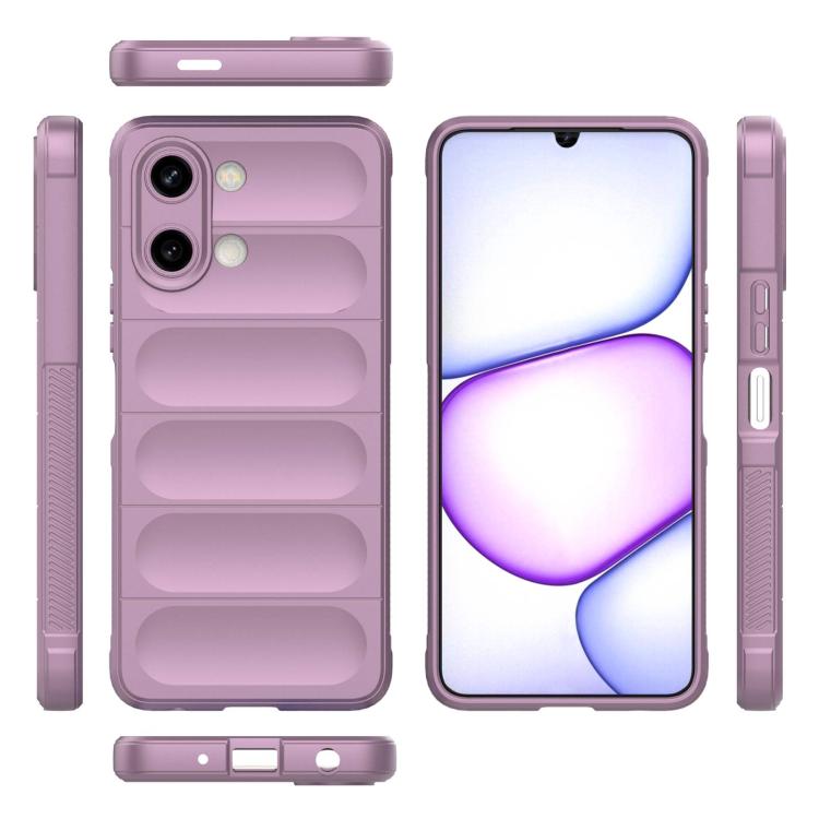 For vivo Y05 4G Global/Y11d 4G Magic Shield TPU + Flannel Phone Case