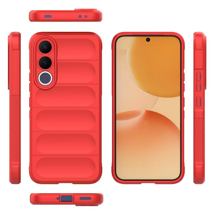 For vivo V70 FE 5G Global Magic Shield TPU + Flannel Phone Case