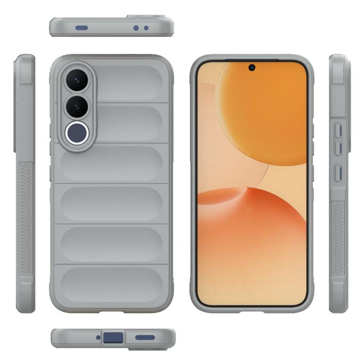 For vivo V70 FE 5G Global Magic Shield TPU + Flannel Phone Case