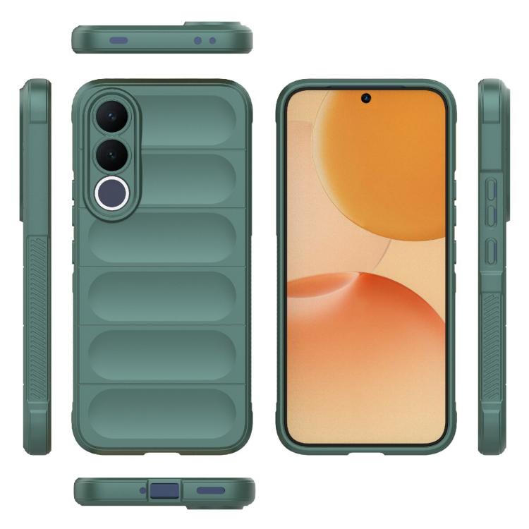 For vivo V70 FE 5G Global Magic Shield TPU + Flannel Phone Case