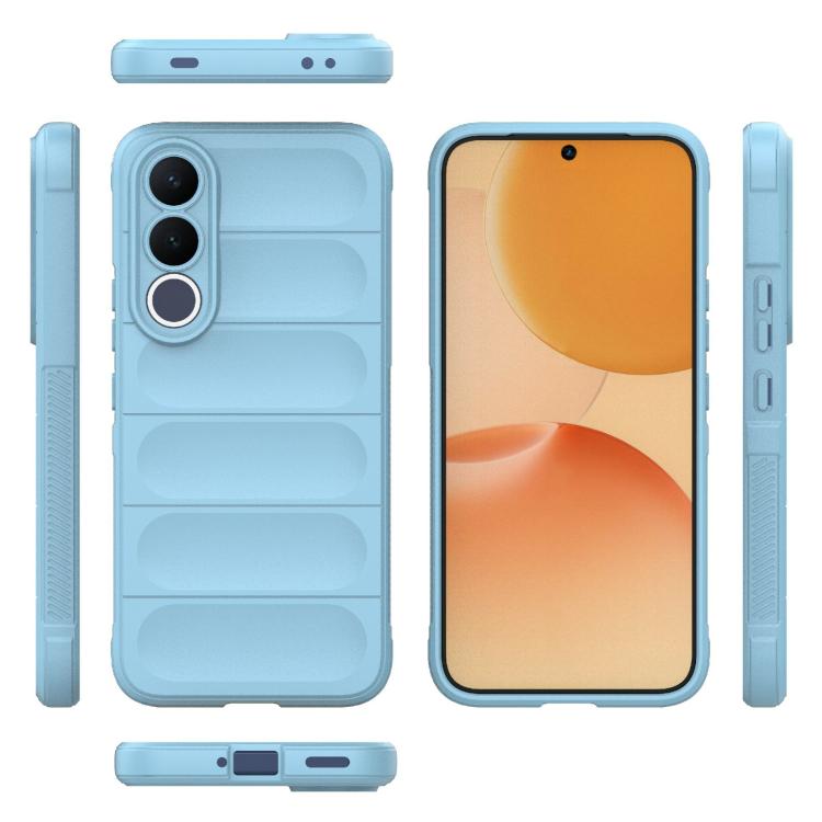 For vivo V70 FE 5G Global Magic Shield TPU + Flannel Phone Case