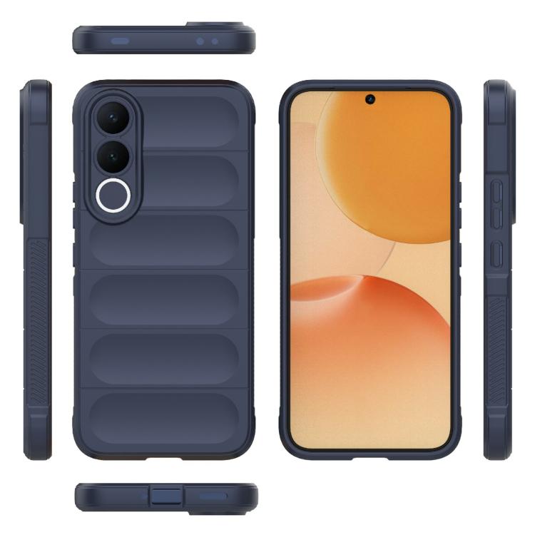 For vivo V70 FE 5G Global Magic Shield TPU + Flannel Phone Case
