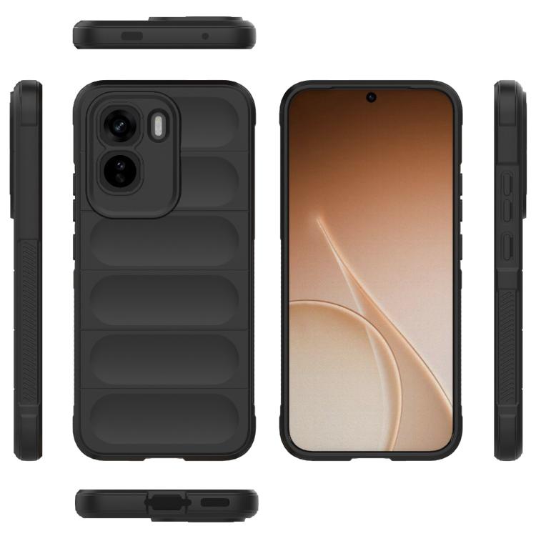 For vivo T5 Pro 5G Global Magic Shield TPU + Flannel Phone Case