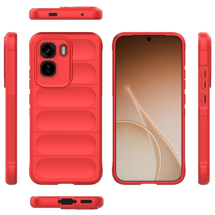 For vivo T5 Pro 5G Global Magic Shield TPU + Flannel Phone Case