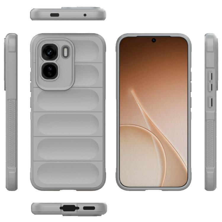 For vivo T5 Pro 5G Global Magic Shield TPU + Flannel Phone Case