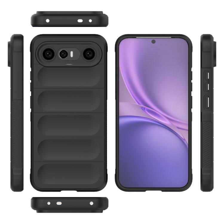 For vivo S50 Pro mini / X300 FE 5G Russia Magic Shield TPU + Flannel Phone Case