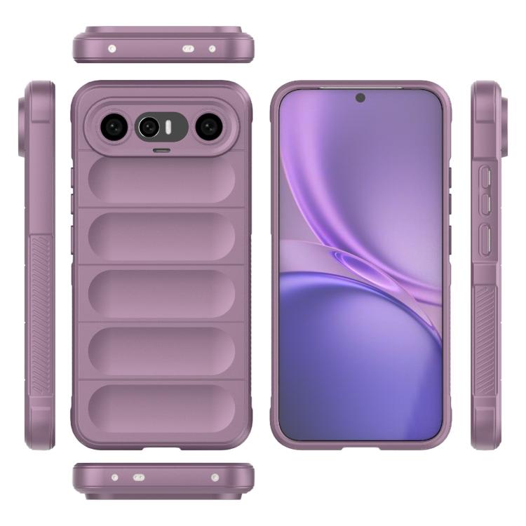 For vivo S50 Pro mini / X300 FE 5G Russia Magic Shield TPU + Flannel Phone Case