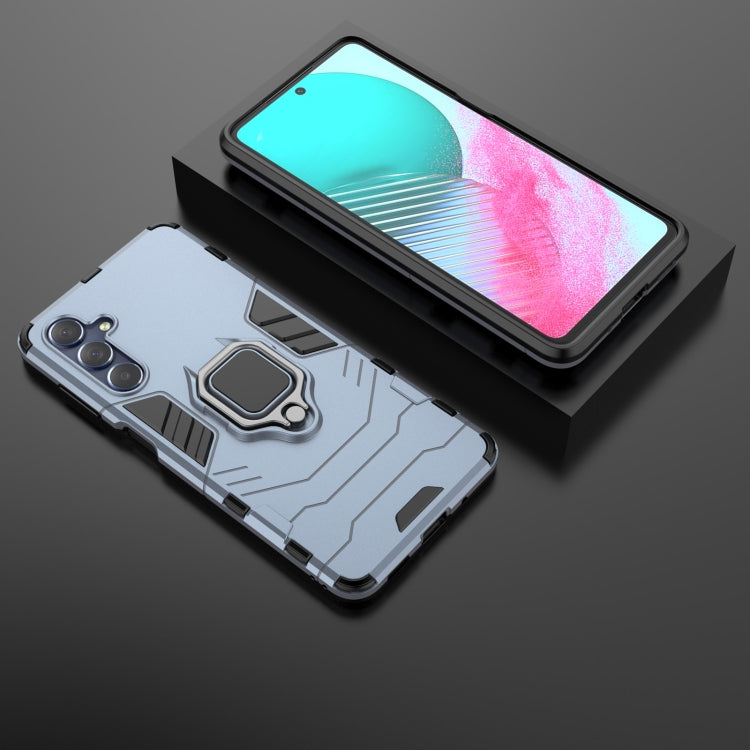 For Samsung Galaxy M54 5G Magnetic Ring Holder PC + TPU Phone Case