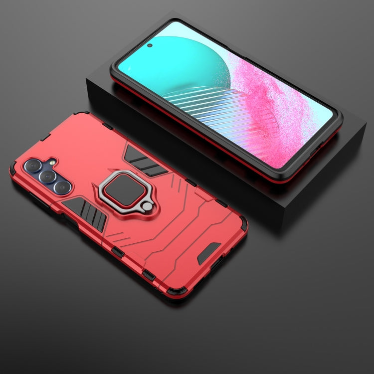 For Samsung Galaxy M54 5G Magnetic Ring Holder PC + TPU Phone Case