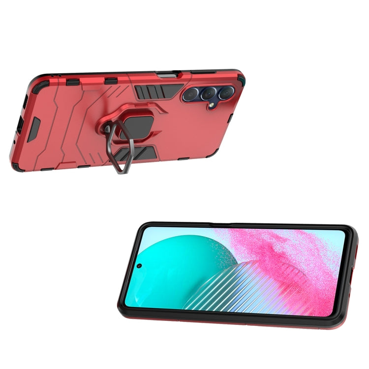 For Samsung Galaxy M54 5G Magnetic Ring Holder PC + TPU Phone Case