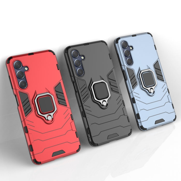 For Samsung Galaxy M54 5G Magnetic Ring Holder PC + TPU Phone Case