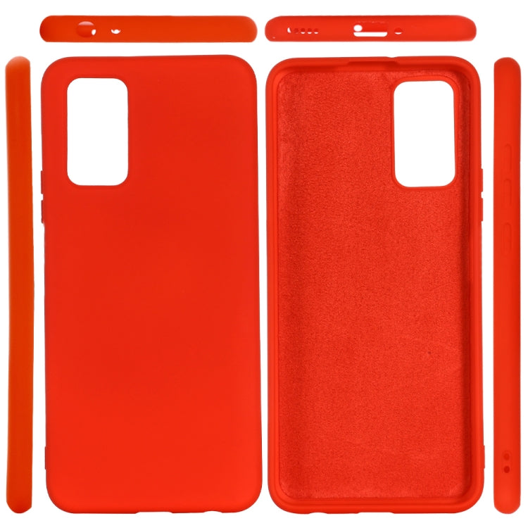 For Huawei Honor Play 4T Pro Solid Color Liquid Silicone Shockproof Full Coverage Protective Case