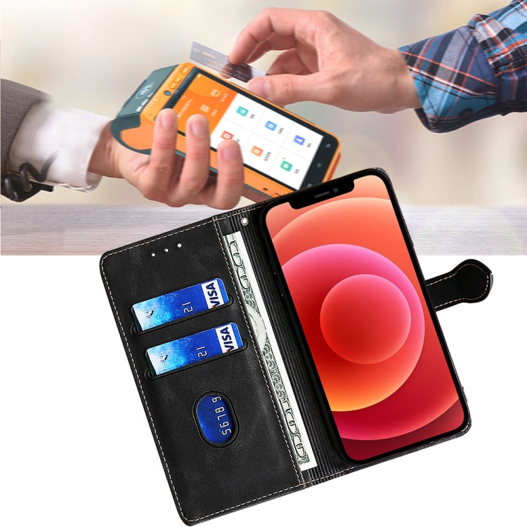 For Xiaomi Redmi Note 13 4G Skin Feel Magnetic Buckle Leather Phone Case