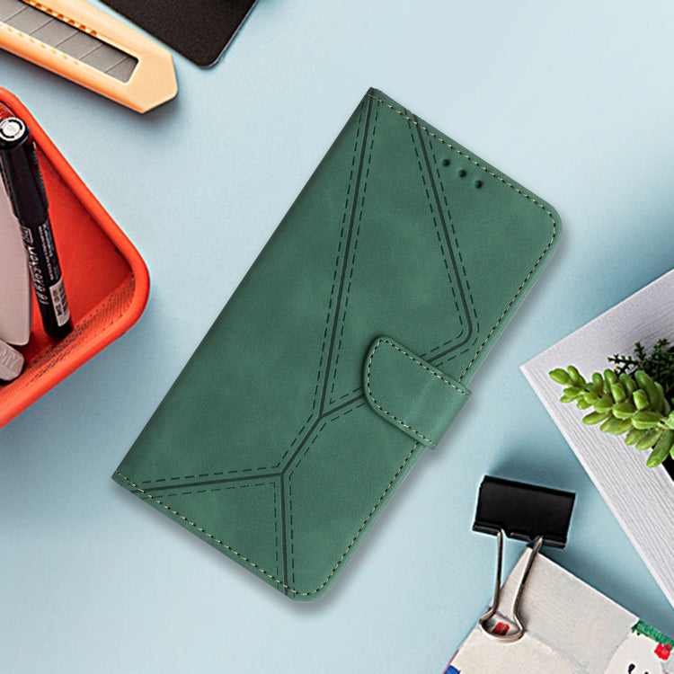 For T-Mobile REVVL 7 5G Stitching Embossed Leather Phone Case