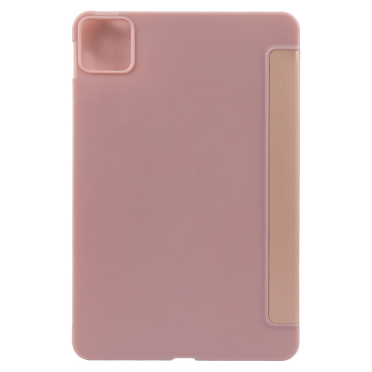 For Xiaomi Pad 7 / Pad 7 Pro Three-fold Holder Flip Tablet Leather Case