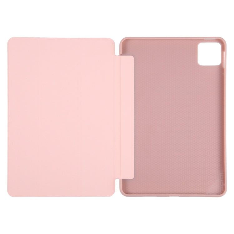 For Xiaomi Pad 7 / Pad 7 Pro Three-fold Holder Flip Tablet Leather Case