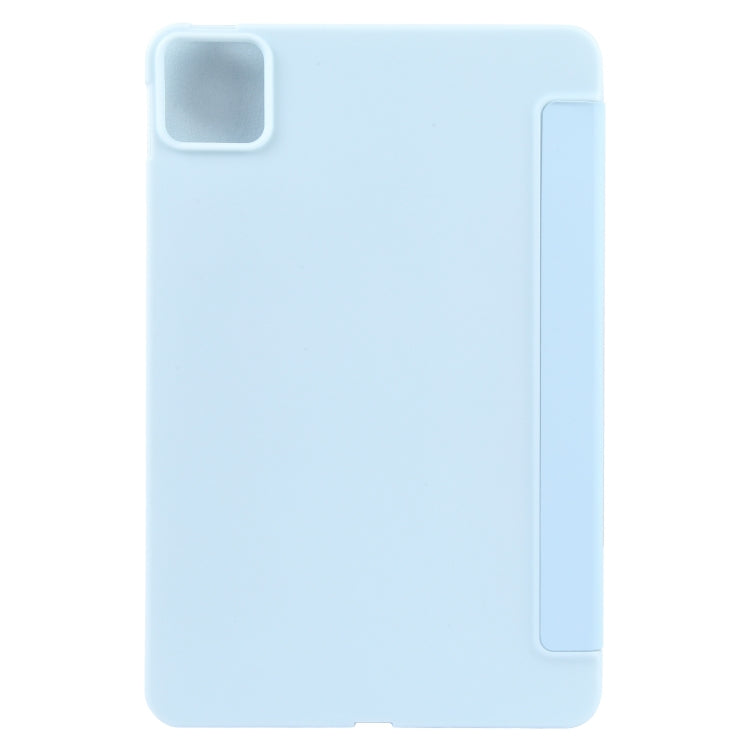 For Xiaomi Pad 7 / Pad 7 Pro Three-fold Holder Flip Tablet Leather Case