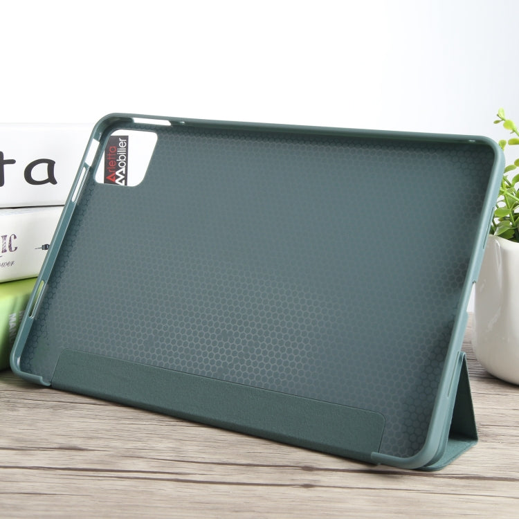 For Xiaomi Pad 7 / Pad 7 Pro Three-fold Holder Flip Tablet Leather Case