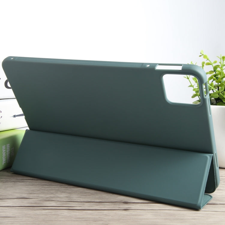 For Xiaomi Pad 7 / Pad 7 Pro Three-fold Holder Flip Tablet Leather Case