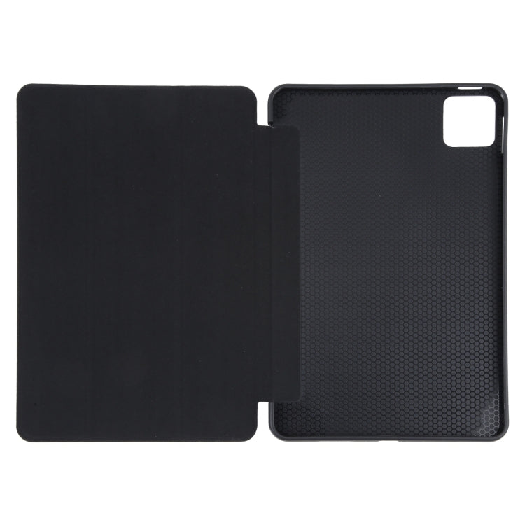 For Xiaomi Pad 7 / Pad 7 Pro Three-fold Holder Flip Tablet Leather Case
