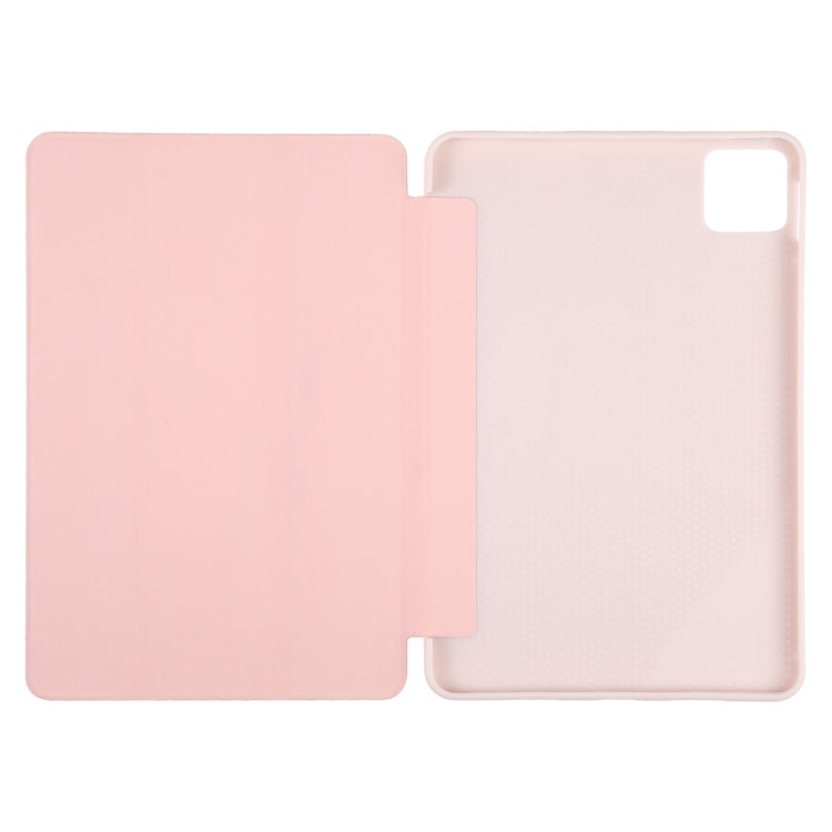 For Xiaomi Pad 7 / Pad 7 Pro Three-fold Holder Flip Tablet Leather Case