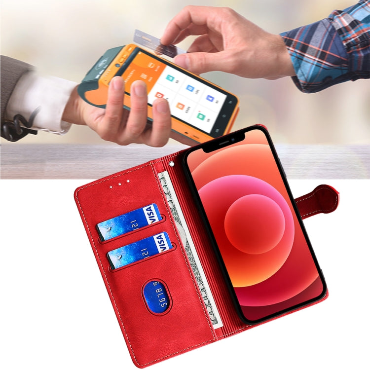 For Samsung Galaxy S23 FE 5G Skin Feel Magnetic Buckle Leather Phone Case