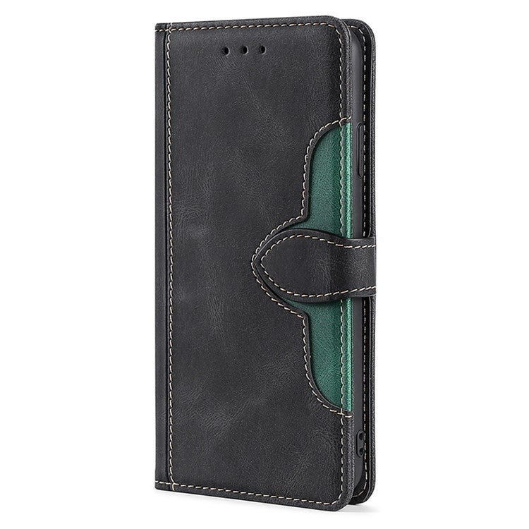 For Samsung Galaxy S24 Ultra 5G Skin Feel Magnetic Buckle Leather Phone Case