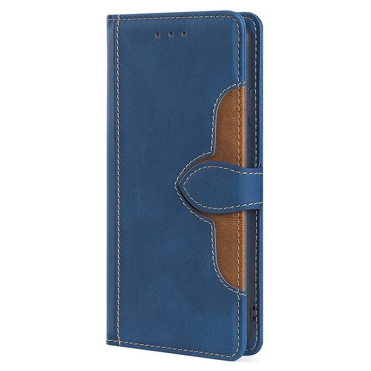 For Samsung Galaxy M55 5G Skin Feel Magnetic Buckle Leather Phone Case