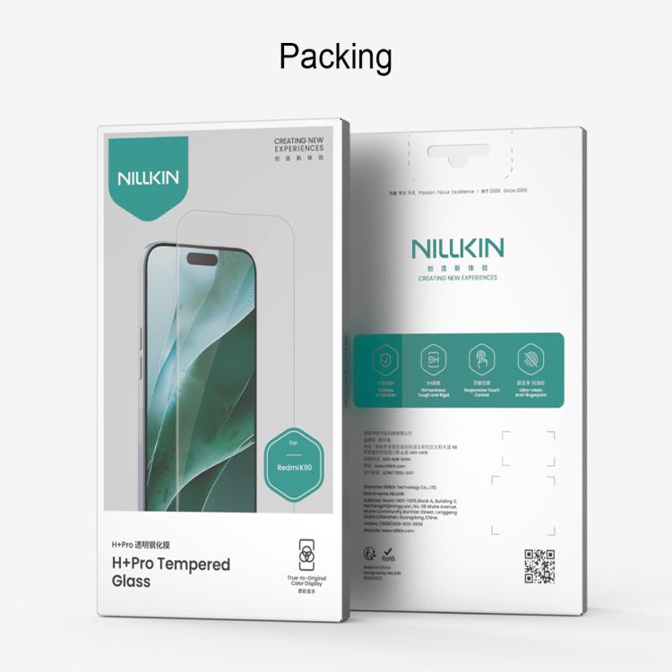 For Redmi K90 NILLKIN H+Pro 0.2mm 9H Explosion-proof Tempered Glass Film