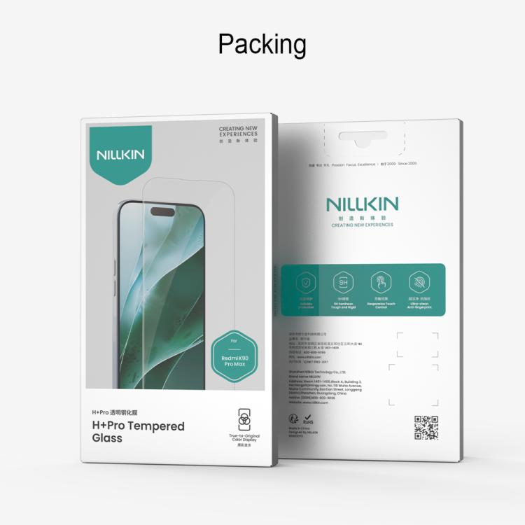 For Redmi K90 Pro Max NILLKIN H+Pro 0.2mm 9H Explosion-proof Tempered Glass Film