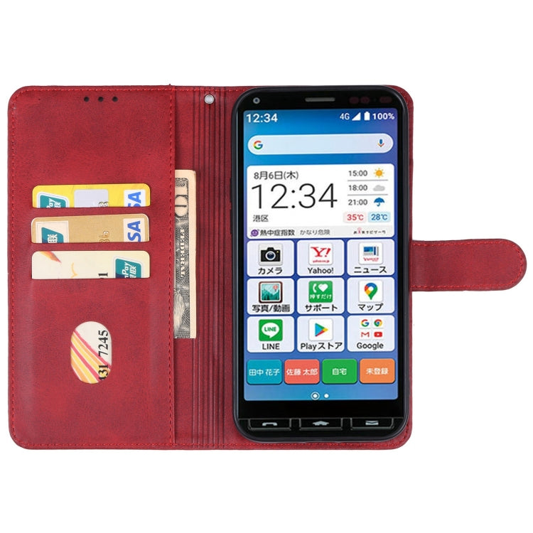 For Kyocera Kantan Sumaho 3 A205KC Leather Phone Case