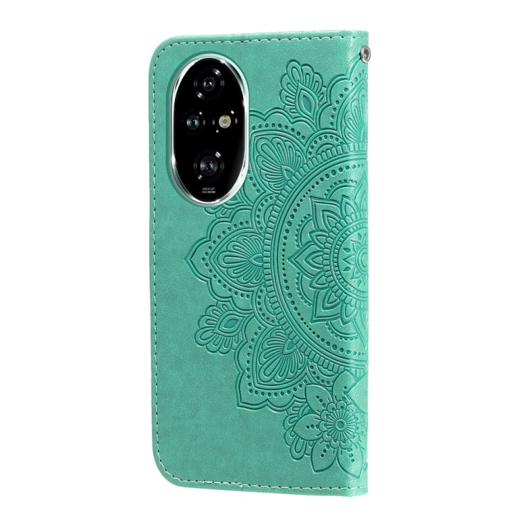 For Honor 200 Pro Seven-petal Flowers Embossing Leather Phone Case