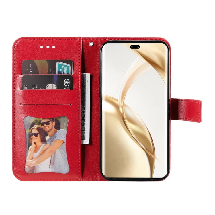For Honor 200 Pro Seven-petal Flowers Embossing Leather Phone Case