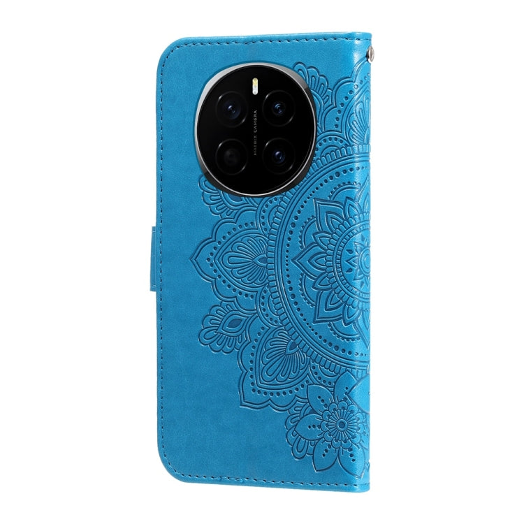 For Honor Magic7 Seven-petal Flowers Embossing Leather Phone Case