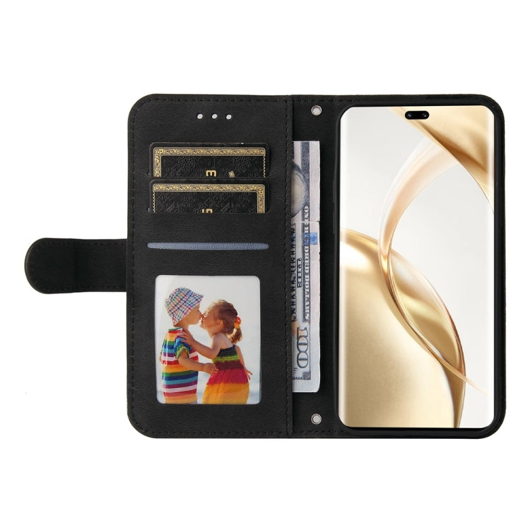 For Honor 200 Pro Skin Feel Life Tree Metal Button Leather Phone Case