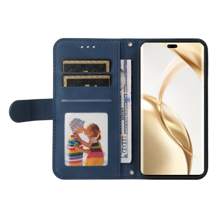 For Honor 200 Pro Skin Feel Life Tree Metal Button Leather Phone Case
