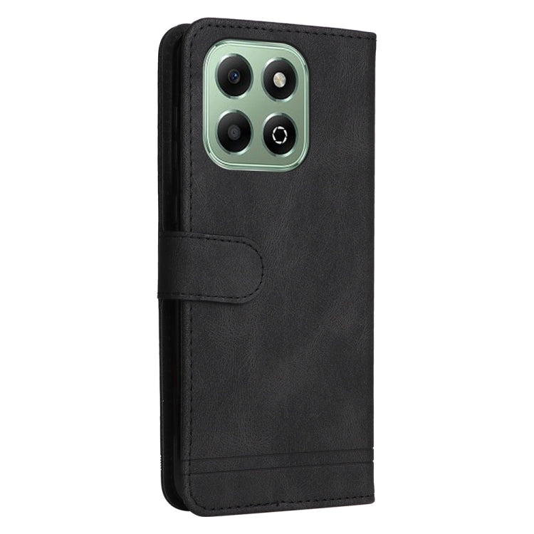 For Honor X6b 4G / X6c 4G / X5b / X5b Plus Skin Feel Life Tree Metal Button Leather Phone Case