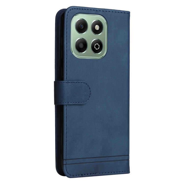 For Honor X6b 4G / X6c 4G / X5b / X5b Plus Skin Feel Life Tree Metal Button Leather Phone Case