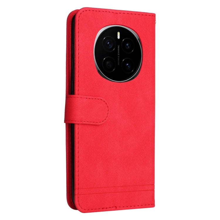 For Honor Magic7 Skin Feel Life Tree Metal Button Leather Phone Case