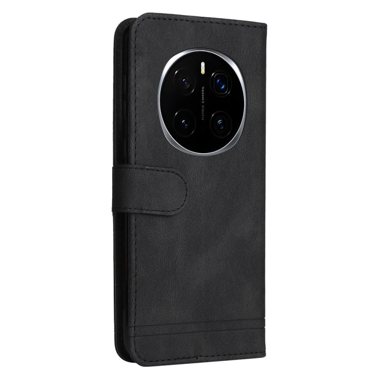 For Honor Magic7 Pro Skin Feel Life Tree Metal Button Leather Phone Case