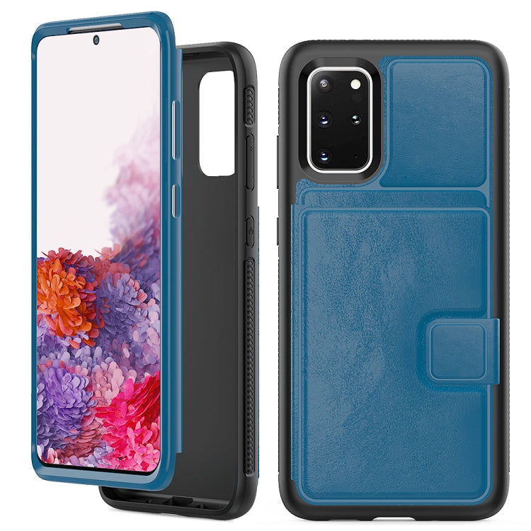 For Samsung Galaxy S20+ Shockproof PC + TPU + PU Leather Protective Case with Holder & Card Slot & Wallet