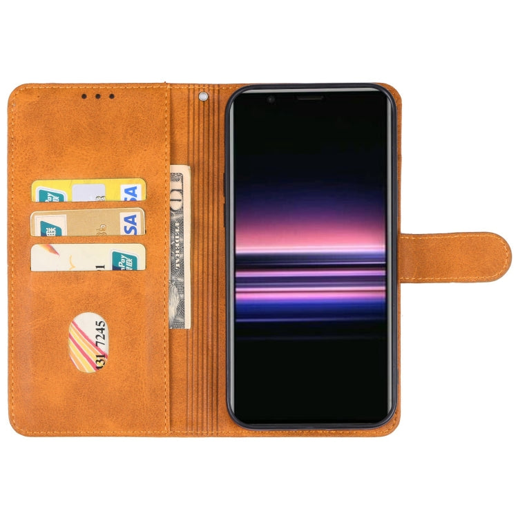 For Sony Xperia 5 V Leather Phone Case