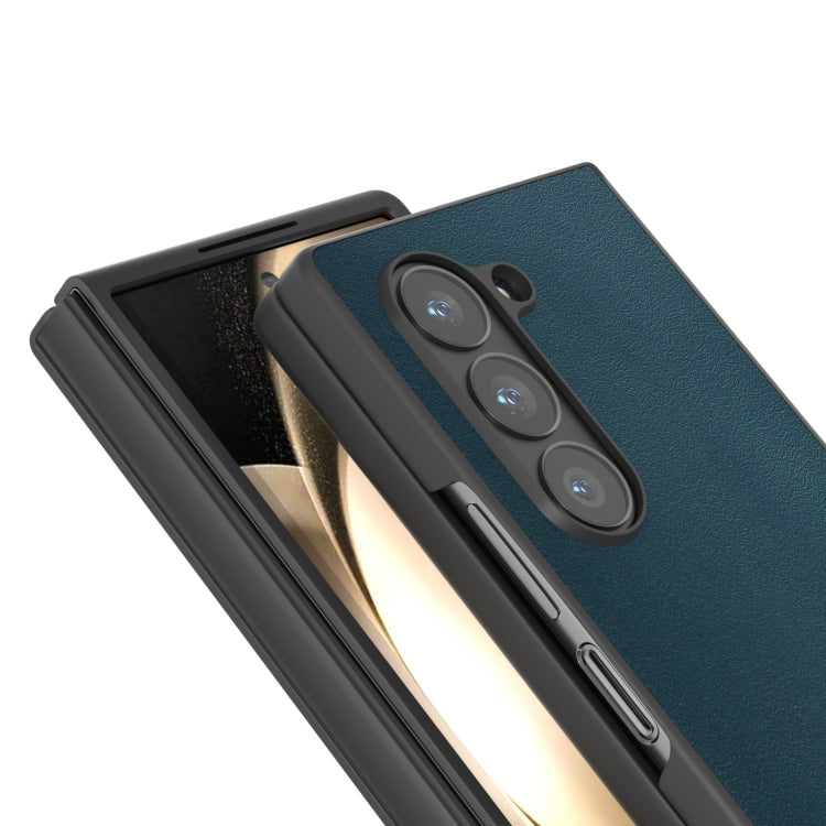 For Samsung Galaxy Z Fold6 ABEEL Genuine Leather Xiaoya Series Phone Case
