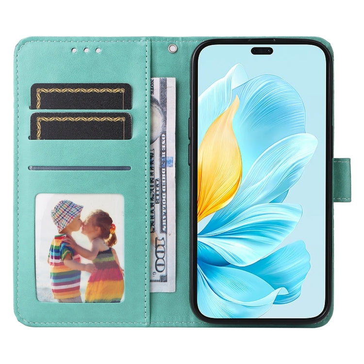 For Honor 200 Lite Global Embossed Sunflower Leather Phone Case